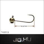 Tungsten jigfej  5 gramm  2-es horog