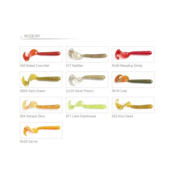 Lucky John Chunk Tail 2"  (5cm)  Baitfish No.: 017 