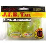 Lucky John J.I.B. Tail 2" (5cm) Chartreuse Red No.: S-15