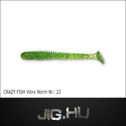 CRAZY FISH VIBRO WORM 3' (76MM) NR.:23