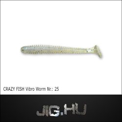 CRAZY FISH VIBRO WORM 3' (76MM) NR.:25