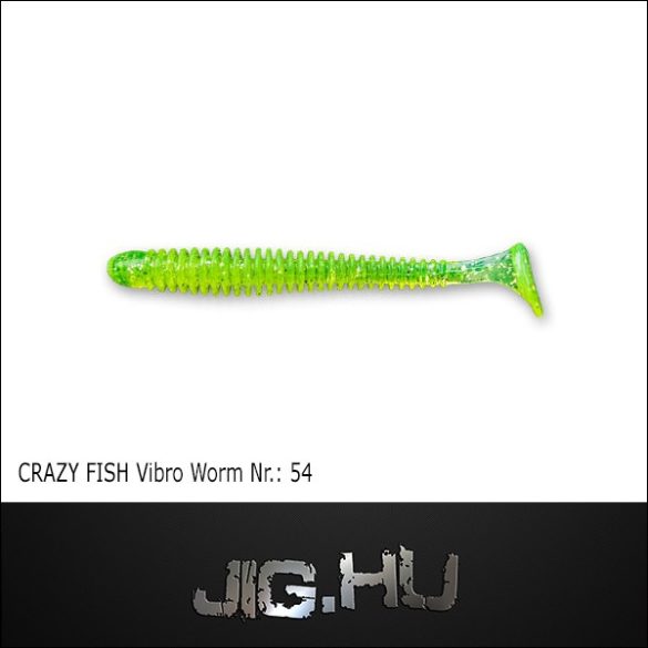 CRAZY FISH VIBRO WORM 3' (76MM) NR.:54