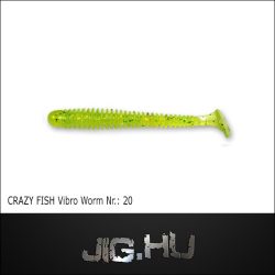 CRAZY FISH VIBRO WORM 3' (76MM) NR.:20