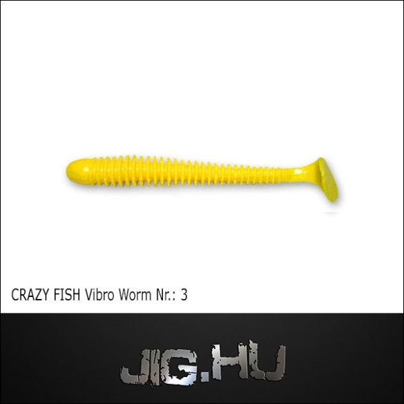 Crazy Fish Vibro worm 3' (76mm) Nr.:3