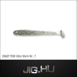 CRAZY FISH VIBRO WORM 3' (76MM) NR.:7