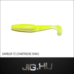 Gambler TZ Swimmer 3" (chartreuse shad) No.: 130