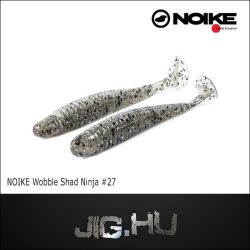 NOIKE BITEGUTS Ninja shad 4" (1cm / Rainbow smoke) #27