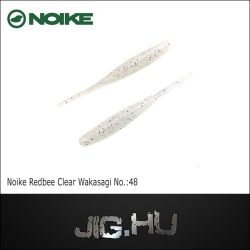NOIKE Biteguts Redbee No.:48 7,2 cm (Clear Wakasagi)