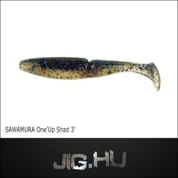  Sawamura One'Up Shad - 3" (7,59cm) No.: #059 gumihal