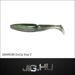   Sawamura One'Up Shad - 3" (7,59cm) No.: #060 gumihal