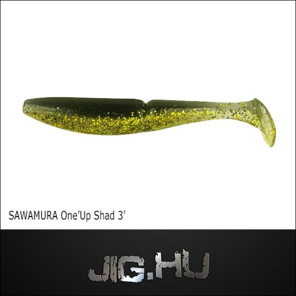 Sawamura One'Up Shad - 3" (7,59cm)  No.: #066   gumihal