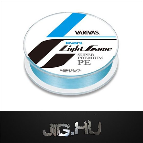 Fonott zsinór Varivas Avani Light Game Super Premium 02   / 0,074 mm/ 2.3kg/100m 