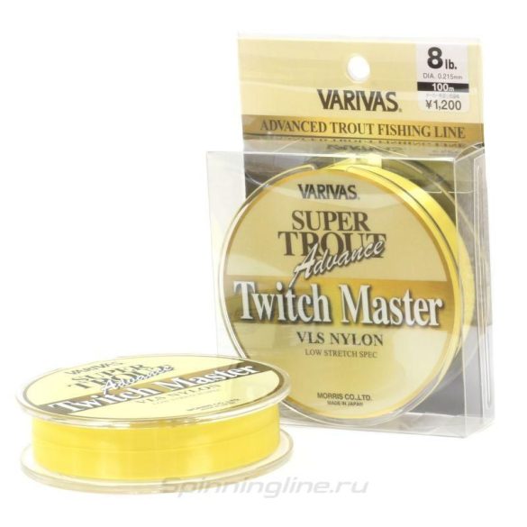 Monofil zsinór Super Trout Advance Twitch Master 4 lb / 91m / 0.148mm / 1,81kg